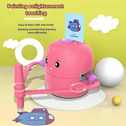 Children'S Games Art for Kids Drawing Robot Voice Interaction, 100 Cards , Kids Educational Toys Enlightenment Kids Toys